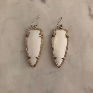 Kendra Scott Skylar Earrings in White